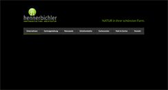 Desktop Screenshot of garten-hennerbichler.at